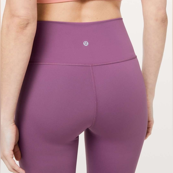 Lululemon Wunder Train HR Tight 25" Vintage Plum Size 8 - Picture 5 of 16